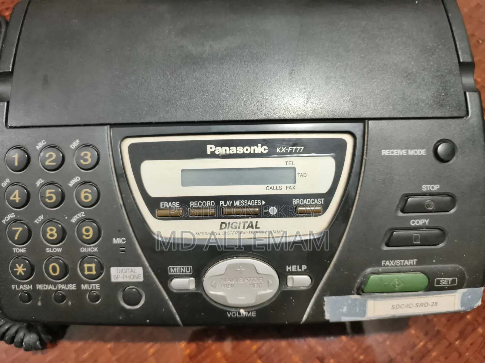 Fax With Telephone