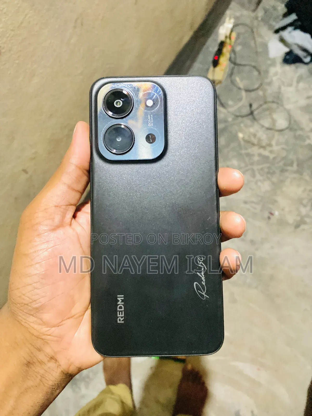শাওমি রেডমি ১৫সি ৪জি ১২৮ জিবি কালো