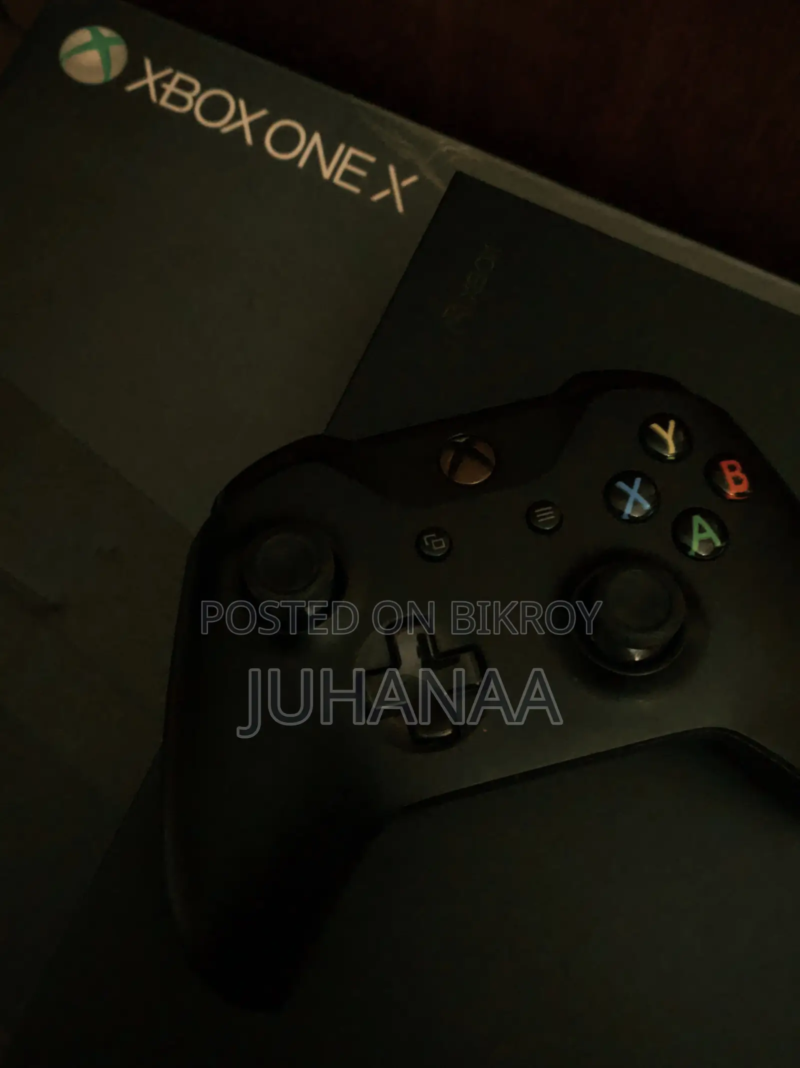 Xbox One X With Controller