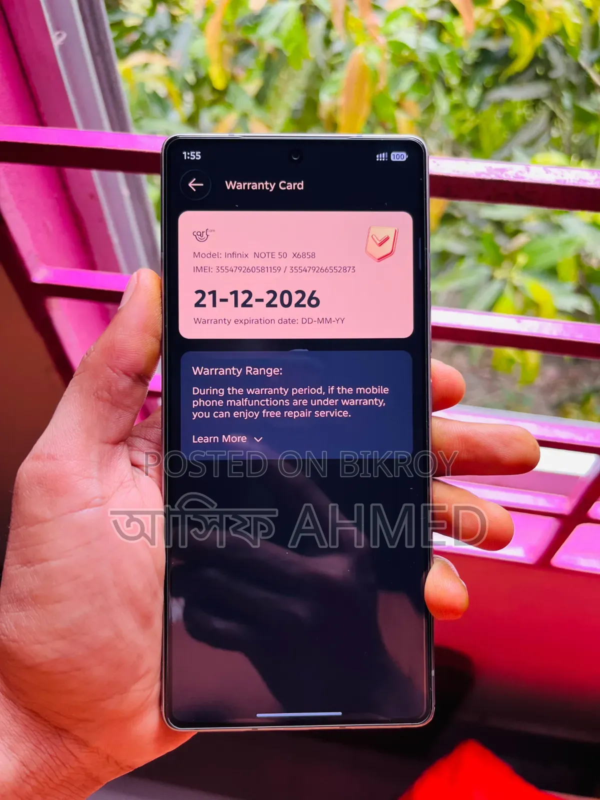 Infinix Note 50 4G 256 GB Black