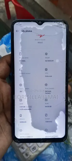 Itel A60s 64 GB Blue