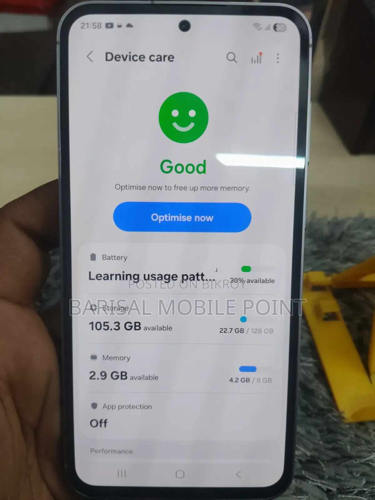 Samsung Galaxy S23 FE 128 GB Gray