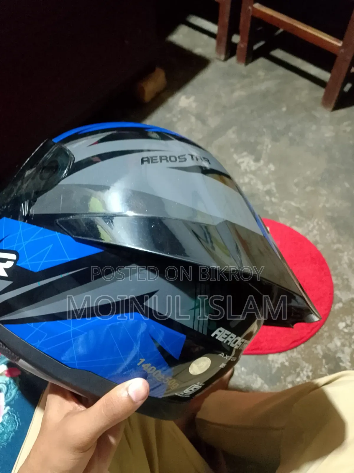 Helmet and Gloves