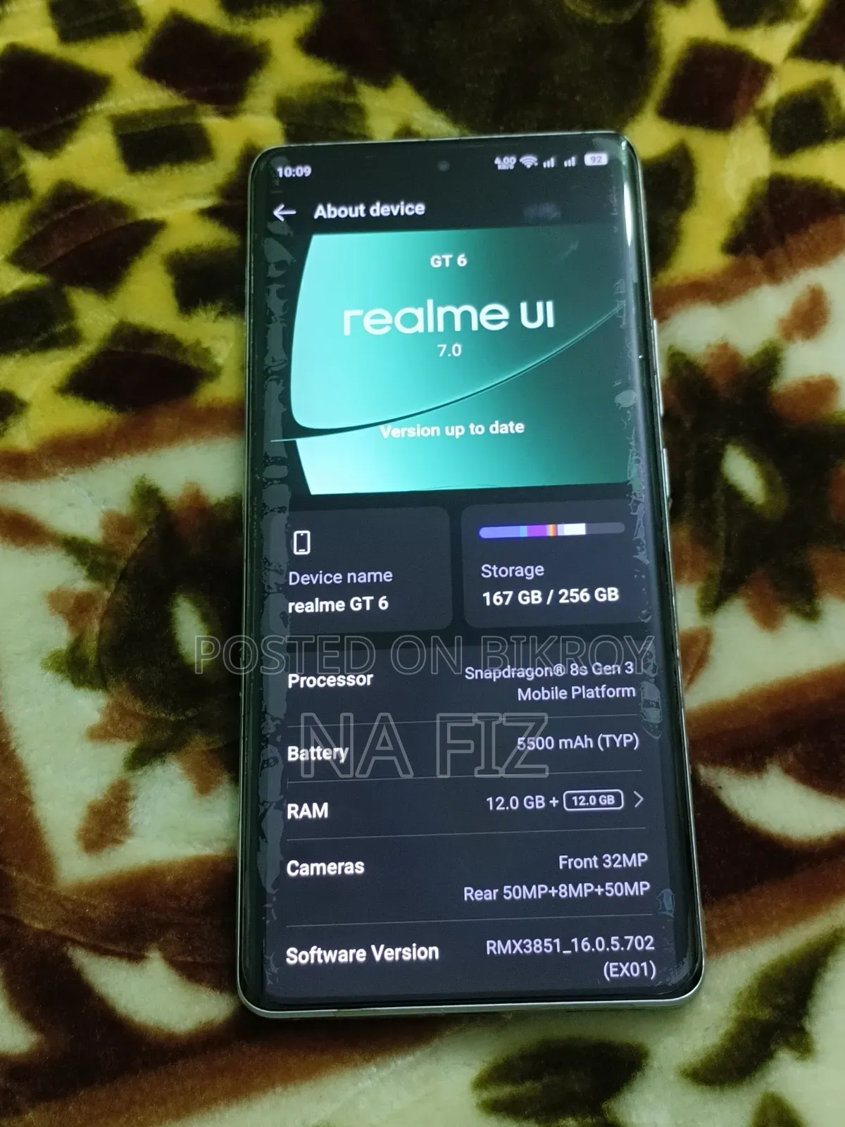 Realme GT 6 256 GB Silver
