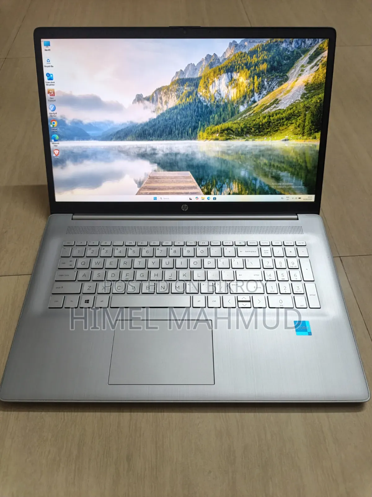New Laptop HP 8GB Intel Core I3 SSD 256GB