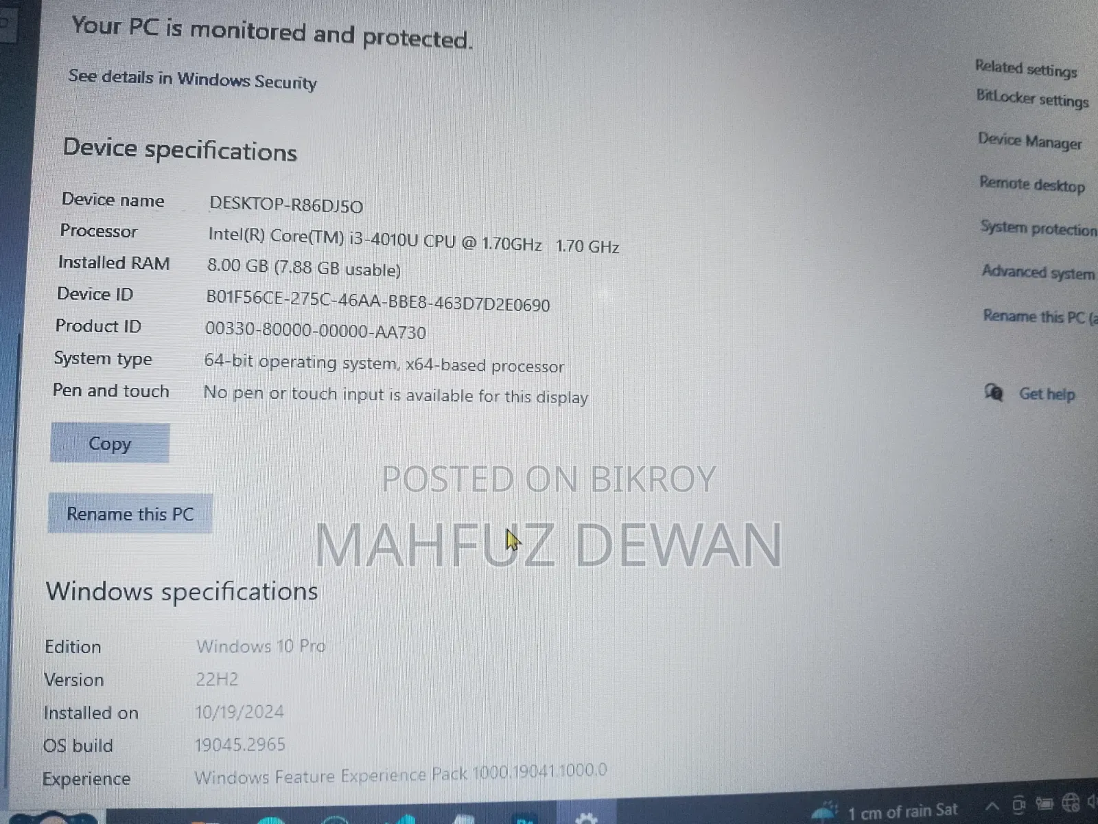 Laptop Acer TravelMate X514-51 8GB Intel Core I3 SSD 128GB