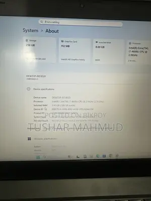 Laptop Lenovo ThinkPad T440 8GB Intel Core I7 SSD 256GB