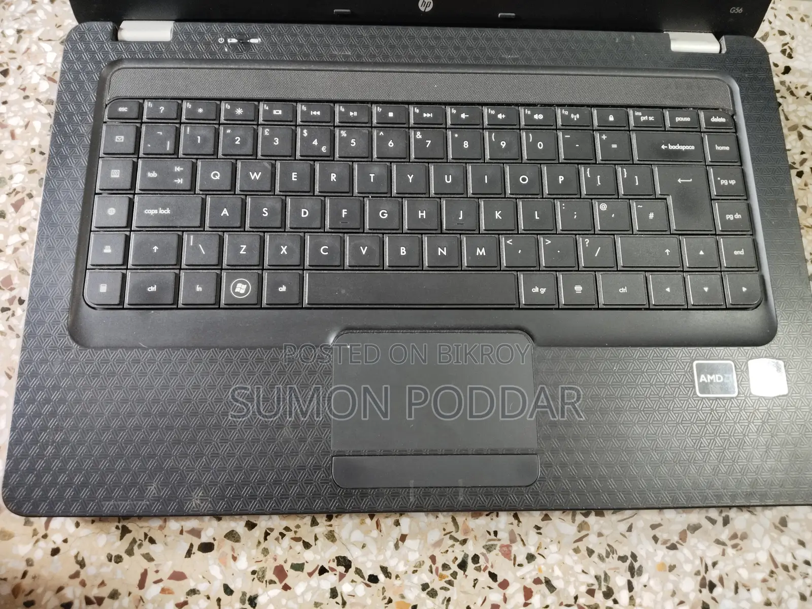 Laptop HP 8GB AMD Ryzen 5 HDD 500GB