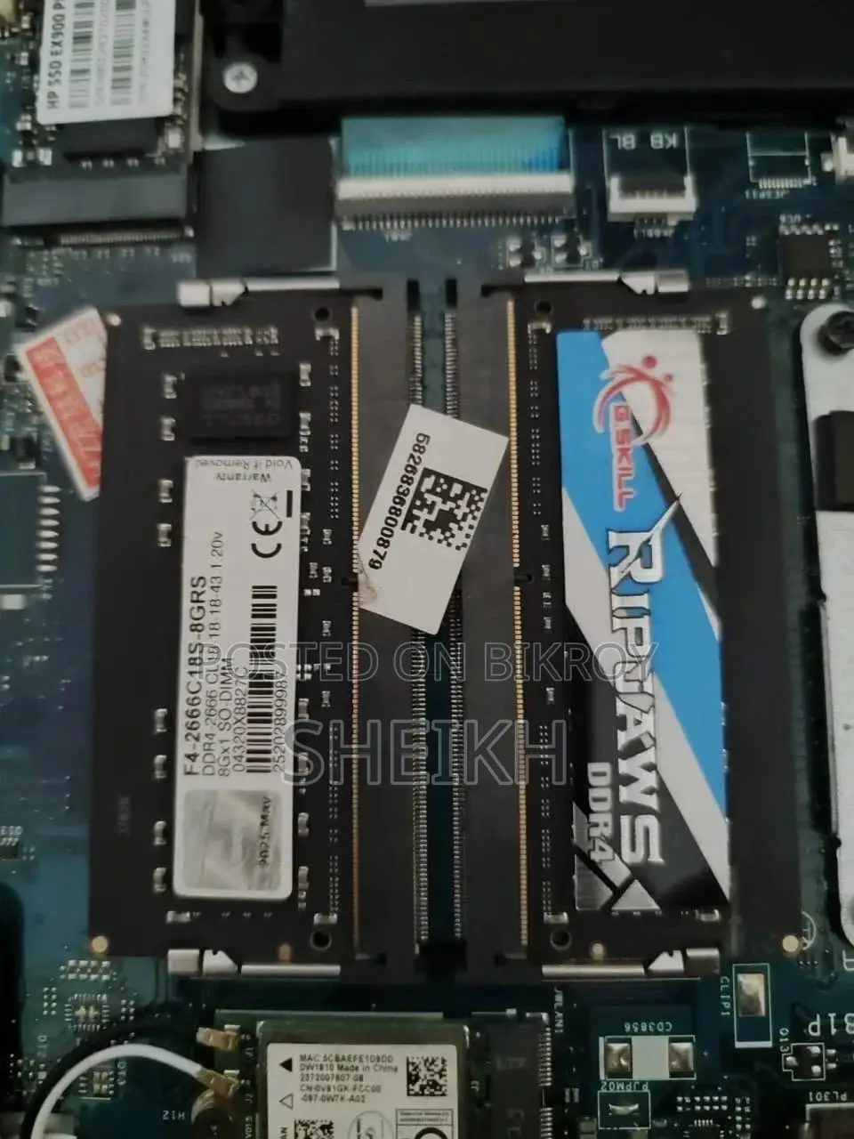 G.Skill Ripjaws 8gb Ddr4l 2666mhz Laptop Ram (Life Time Warranty)Memo