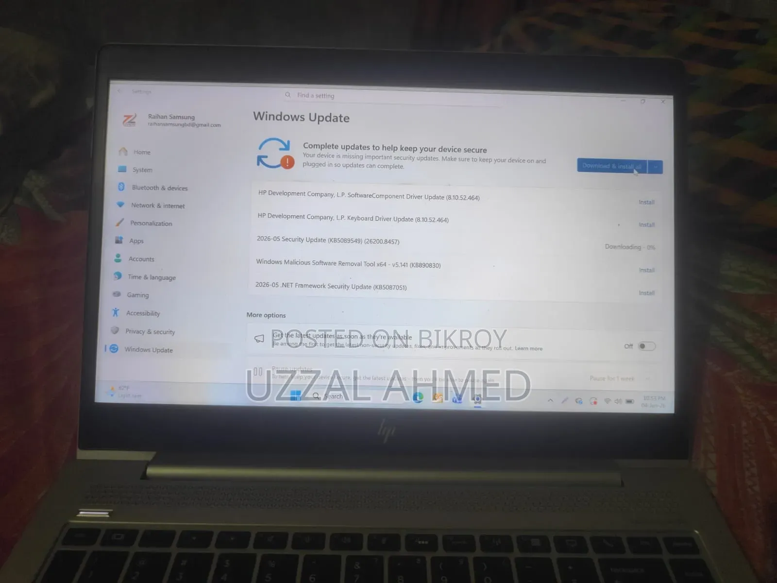 Laptop HP EliteBook 840 8GB Intel Core i7 SSD 256GB