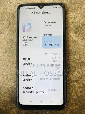 New Xiaomi Redmi 10A 64 GB Black