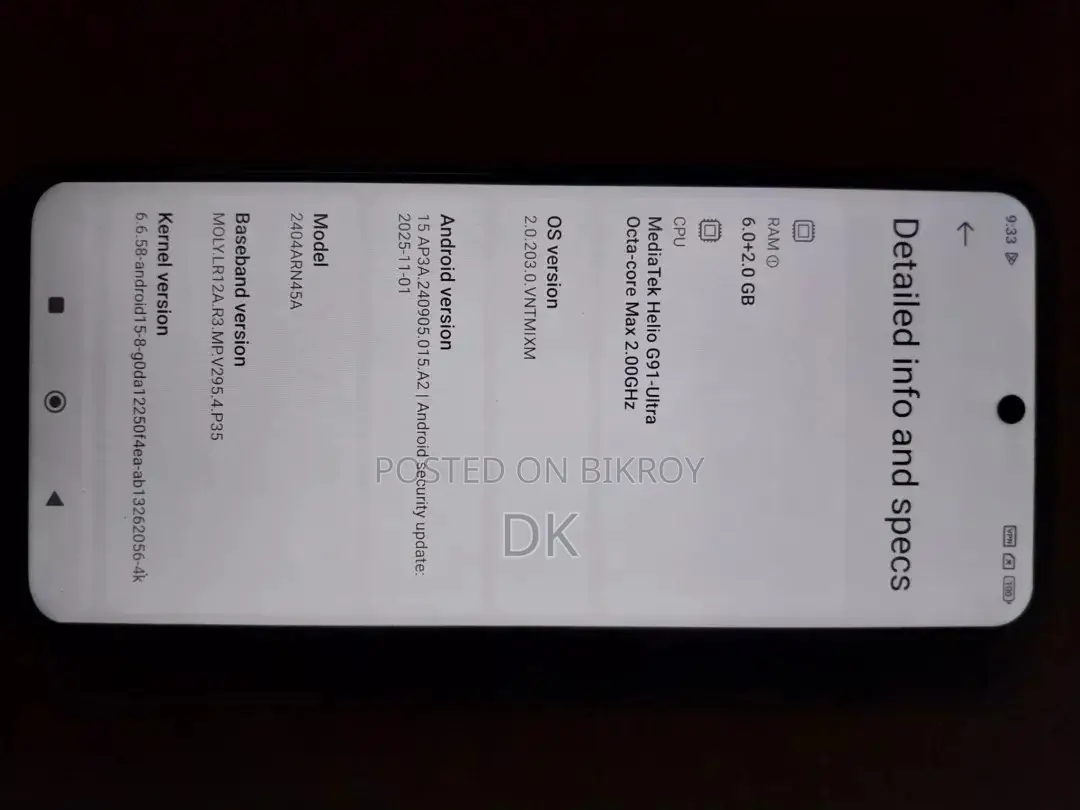 Xiaomi Redmi Note 13 128 GB Black