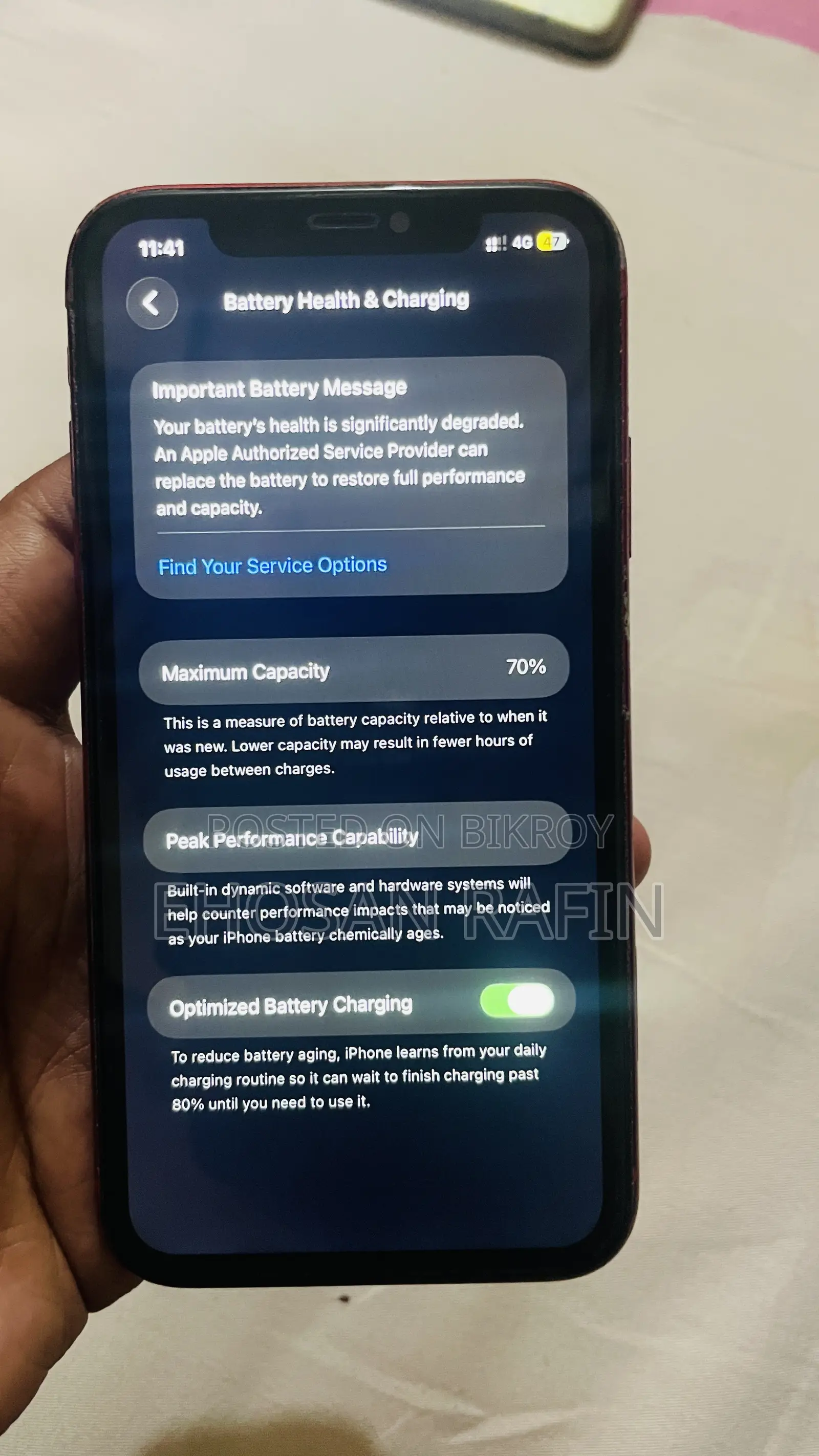 Apple iPhone 11 64 GB Red