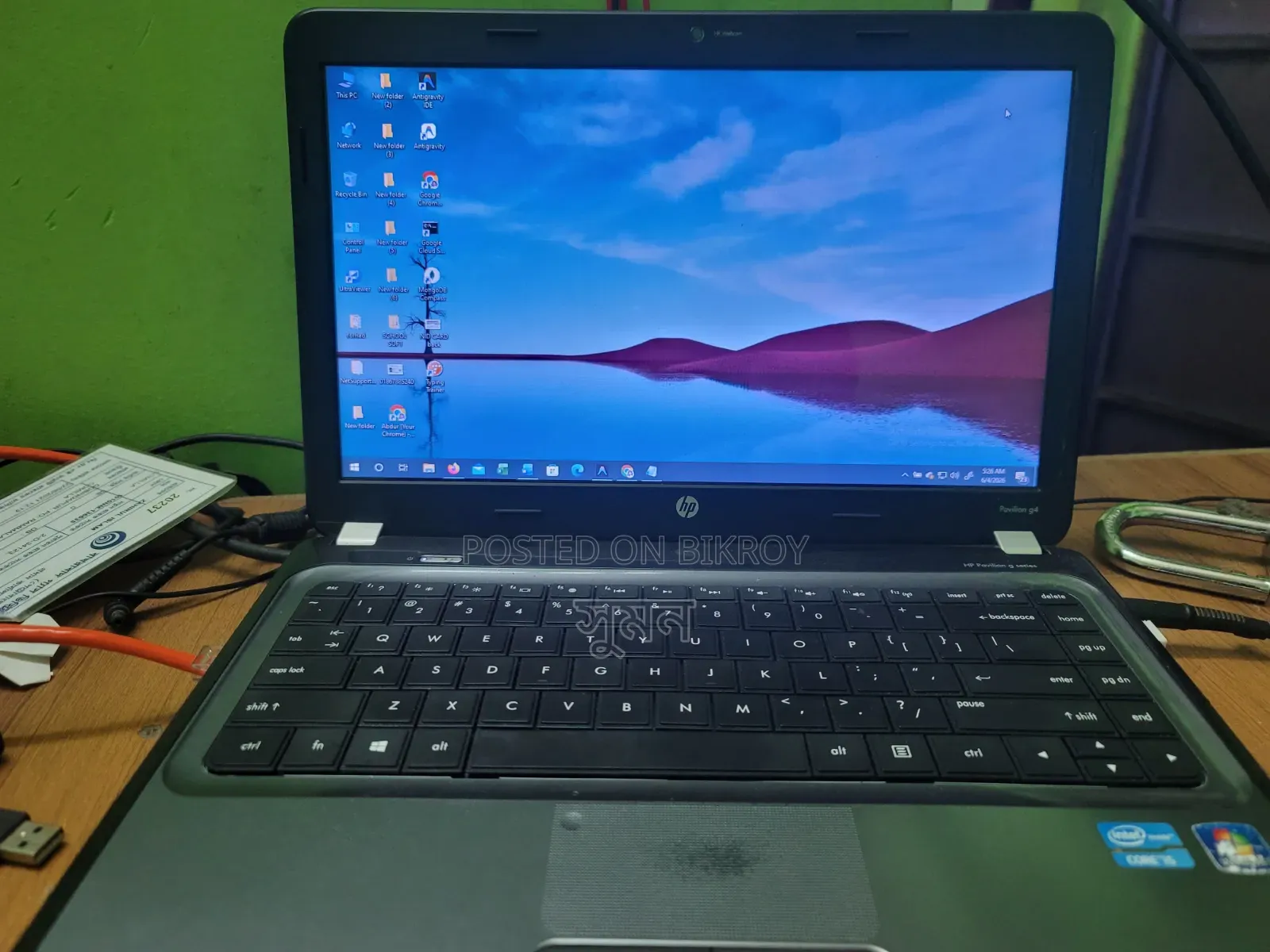 Laptop HP Pavilion G4 8GB Intel Core I5 HDD+SSD 640GB