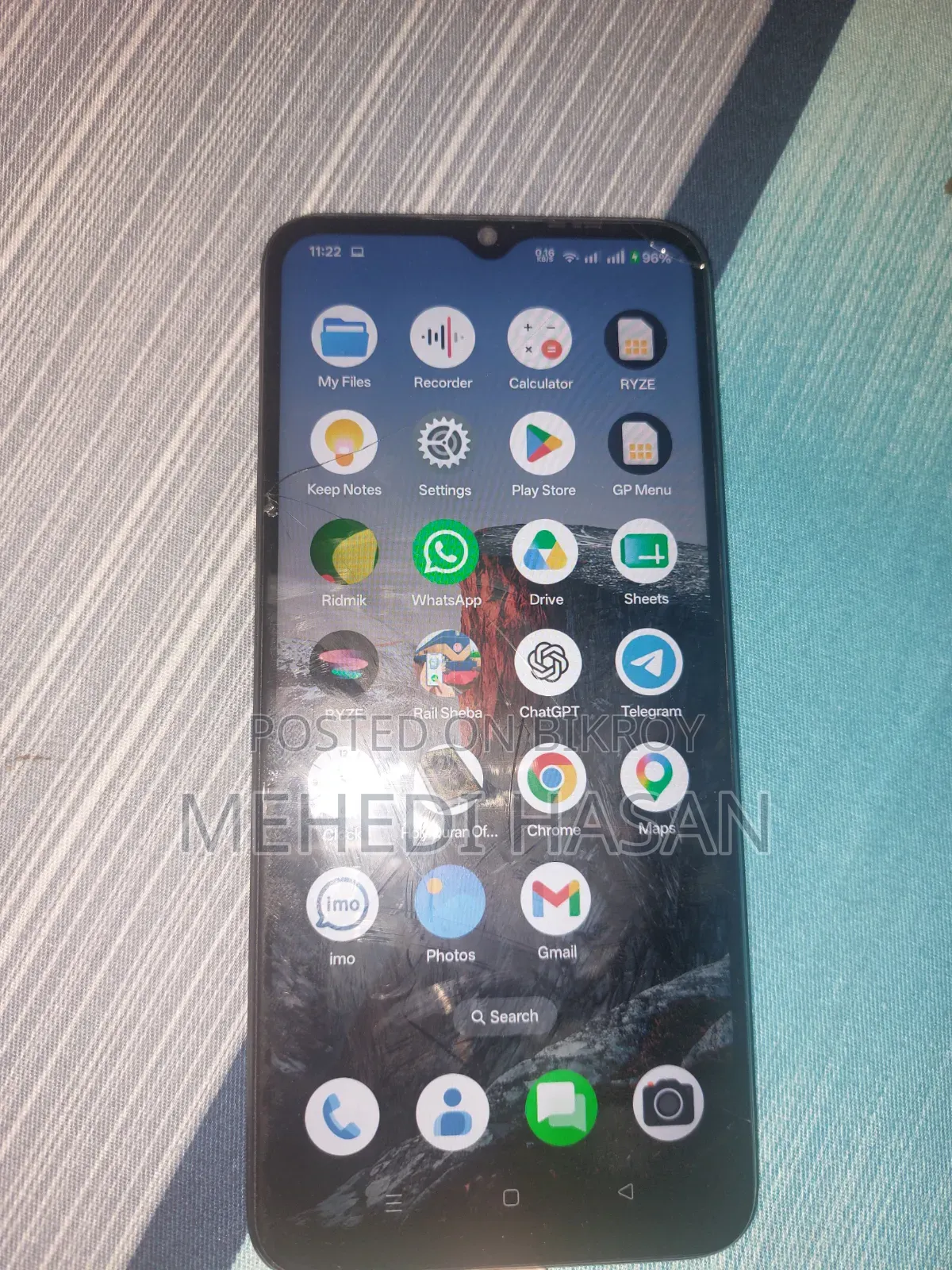 Oppo A18 128 GB Black