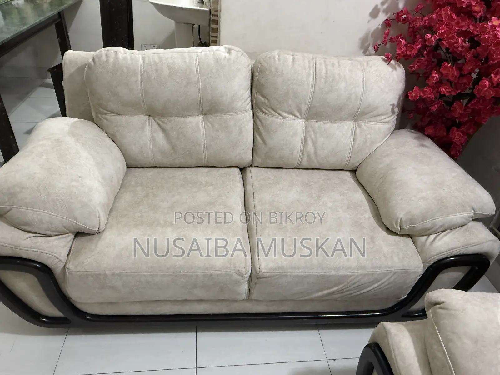 Sofa Set 2 + 2 + 1, Good Condition