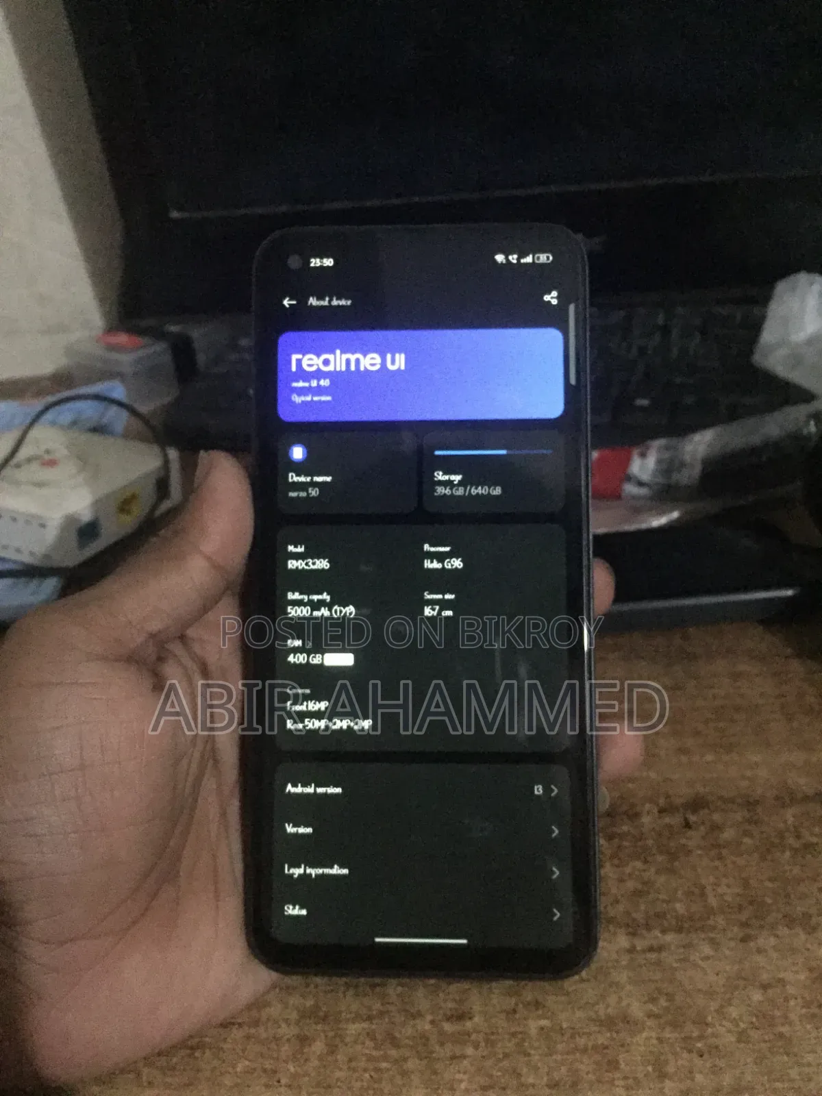 Realme Narzo 50 64 GB Black