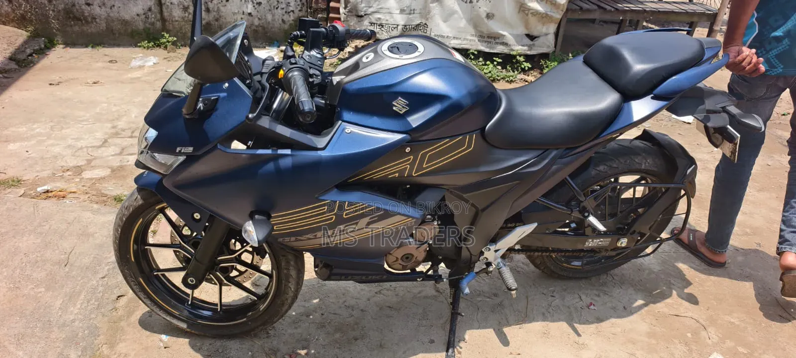 New Suzuki Gixxer SF 250 2025 Blue