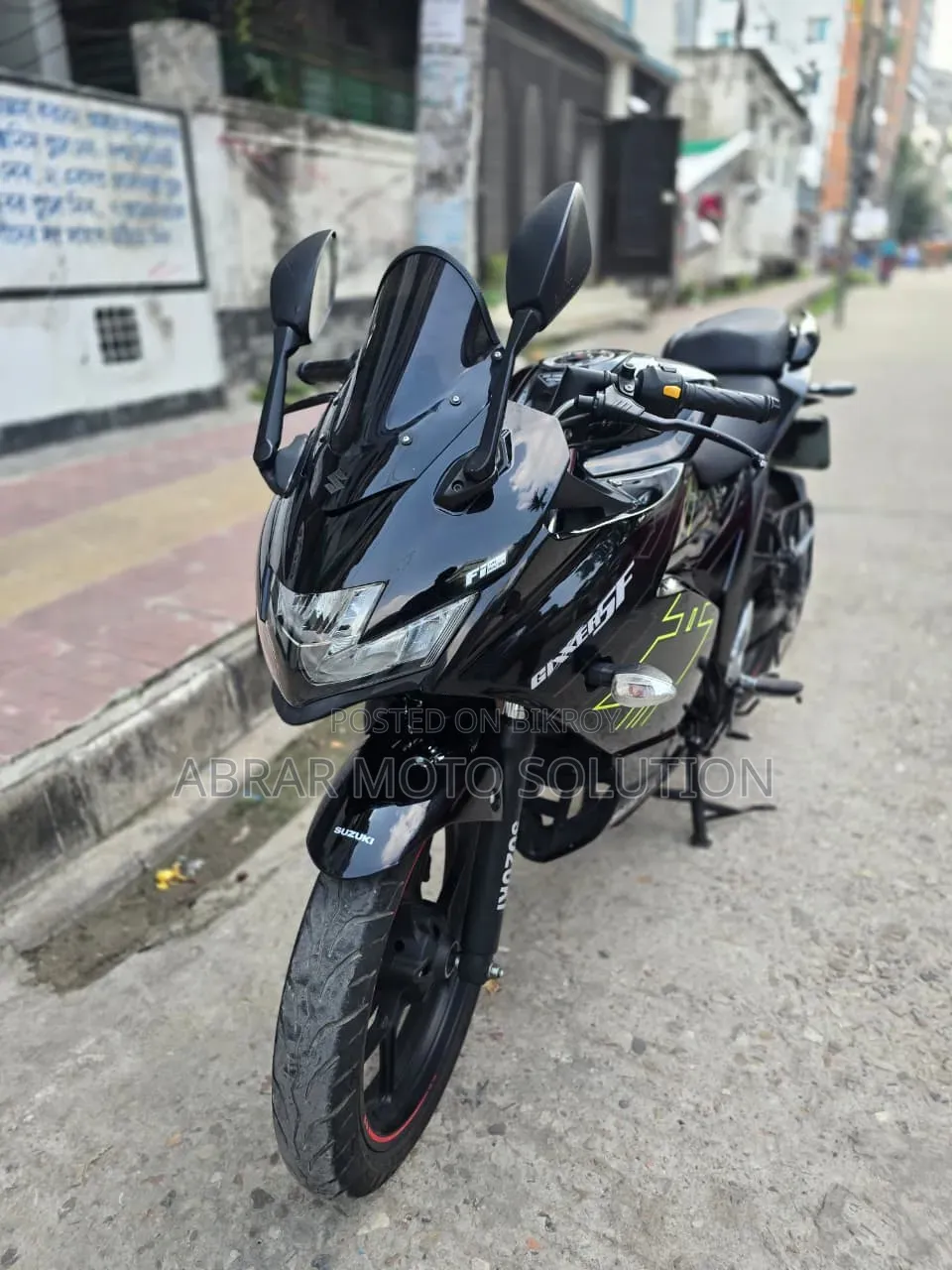 Suzuki Gixxer Fi ABS 2024 Black