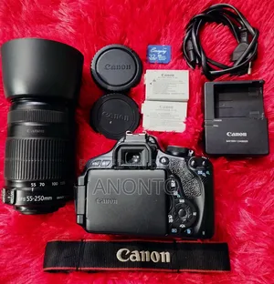 Canon 600d With Zoom Lens