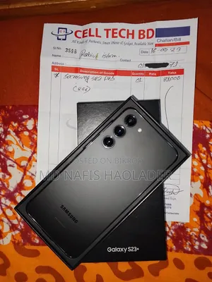 Samsung Galaxy S23 Plus 256 GB Black