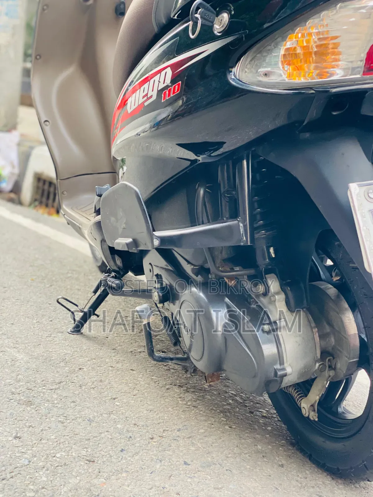 TVS Wego 2025 Black