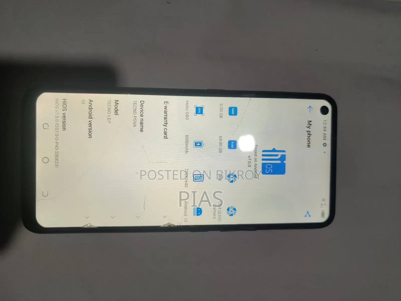 Tecno Pova 128 GB Black