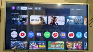 Singer 50 Inch Android Google TV with extra protection glass installed