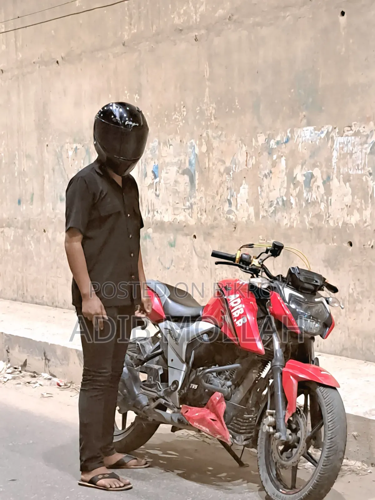 TVS Apache 160 4V 2021 Red