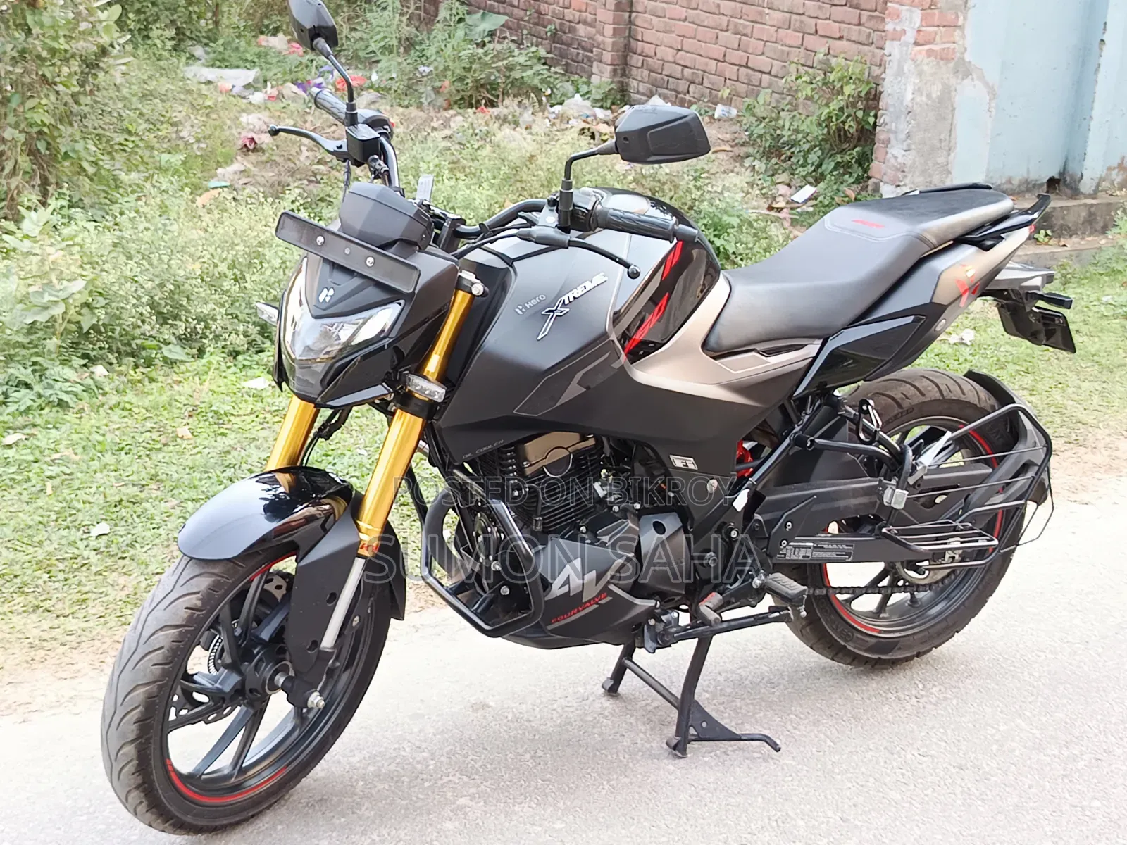 Hero Xtreme 160R 2025 Black