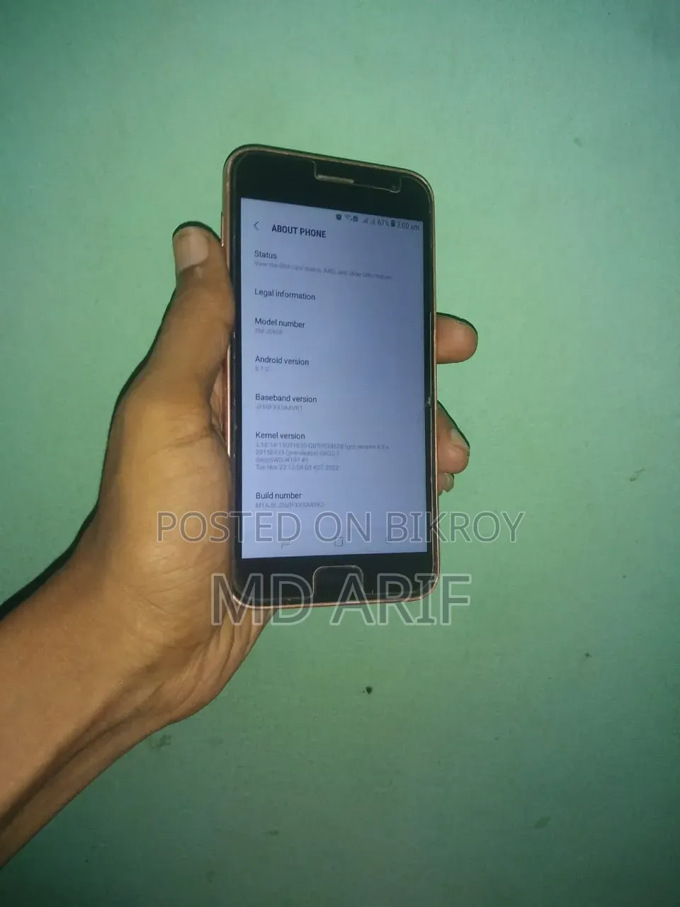 Samsung Galaxy J2 Core 8 GB Gold