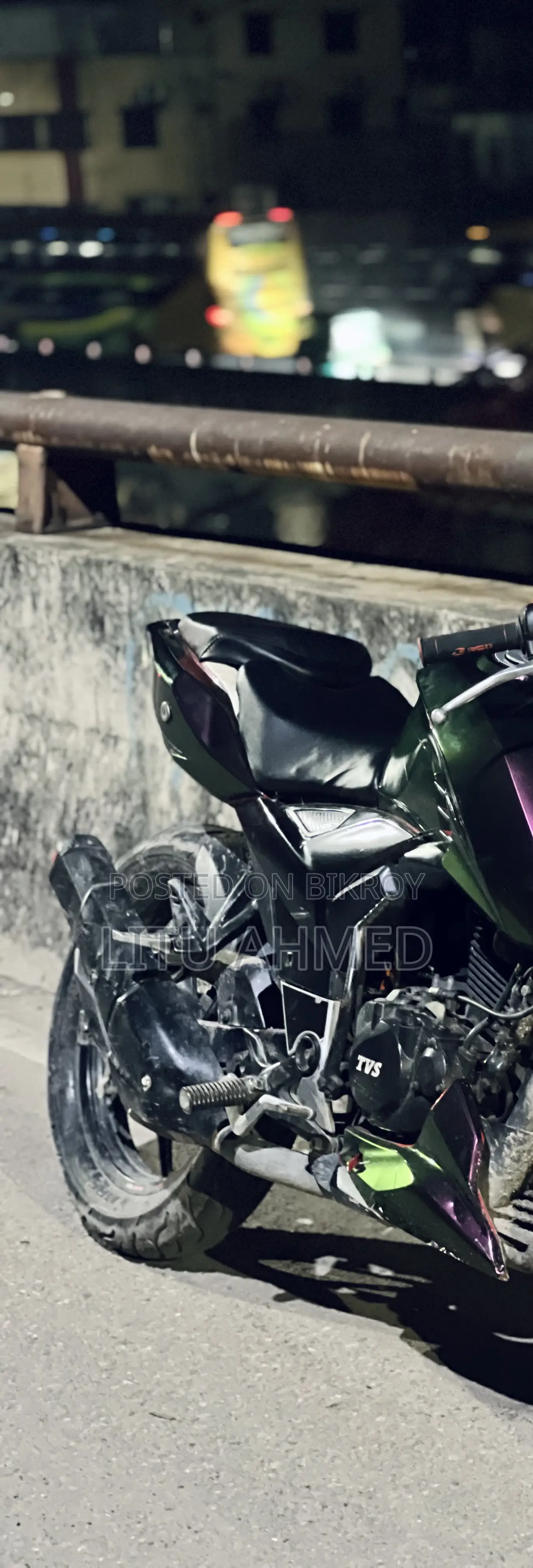 TVS Apache RTR 160 4V 2019 Red