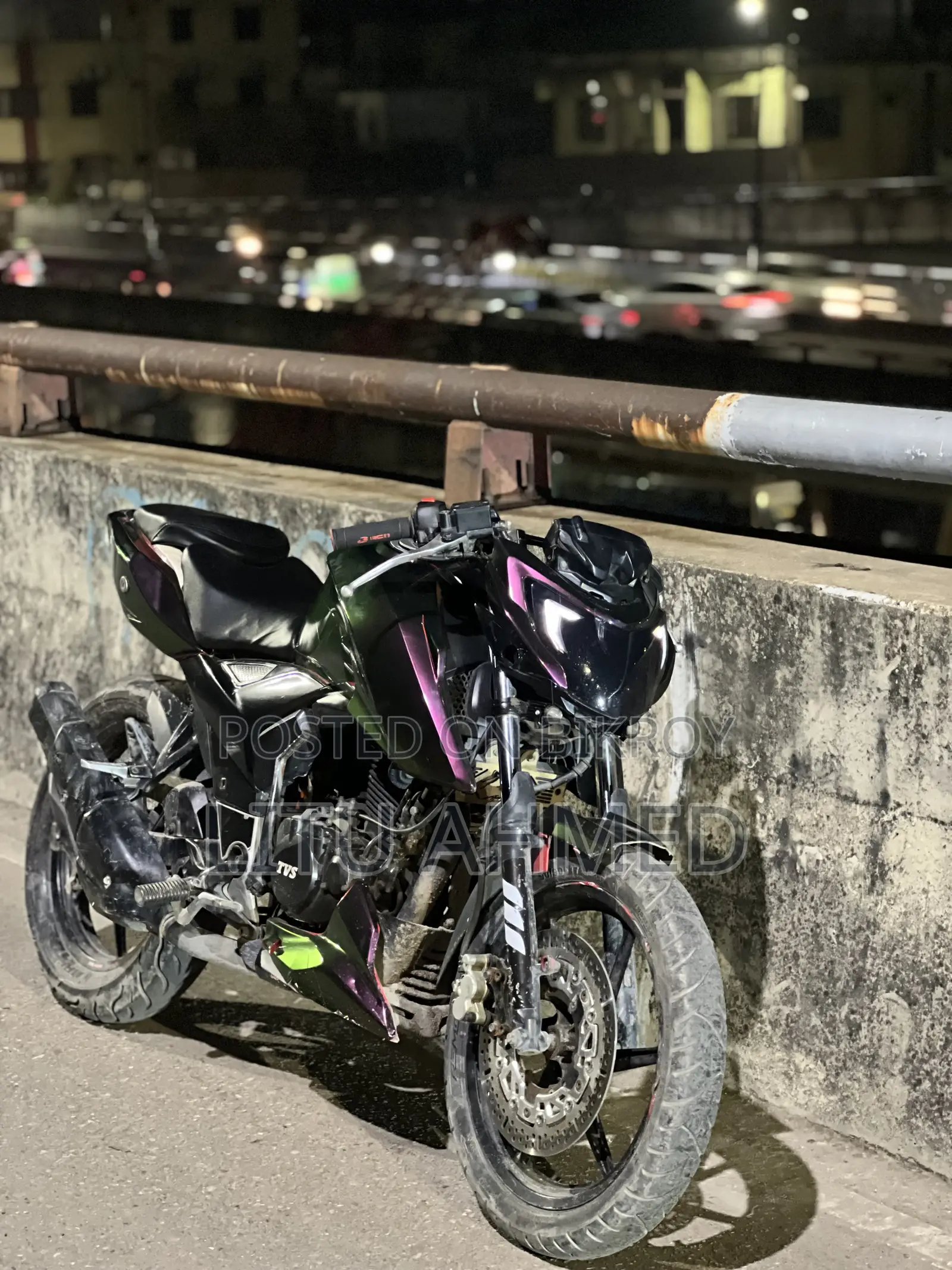 TVS Apache RTR 160 4V 2019 Red