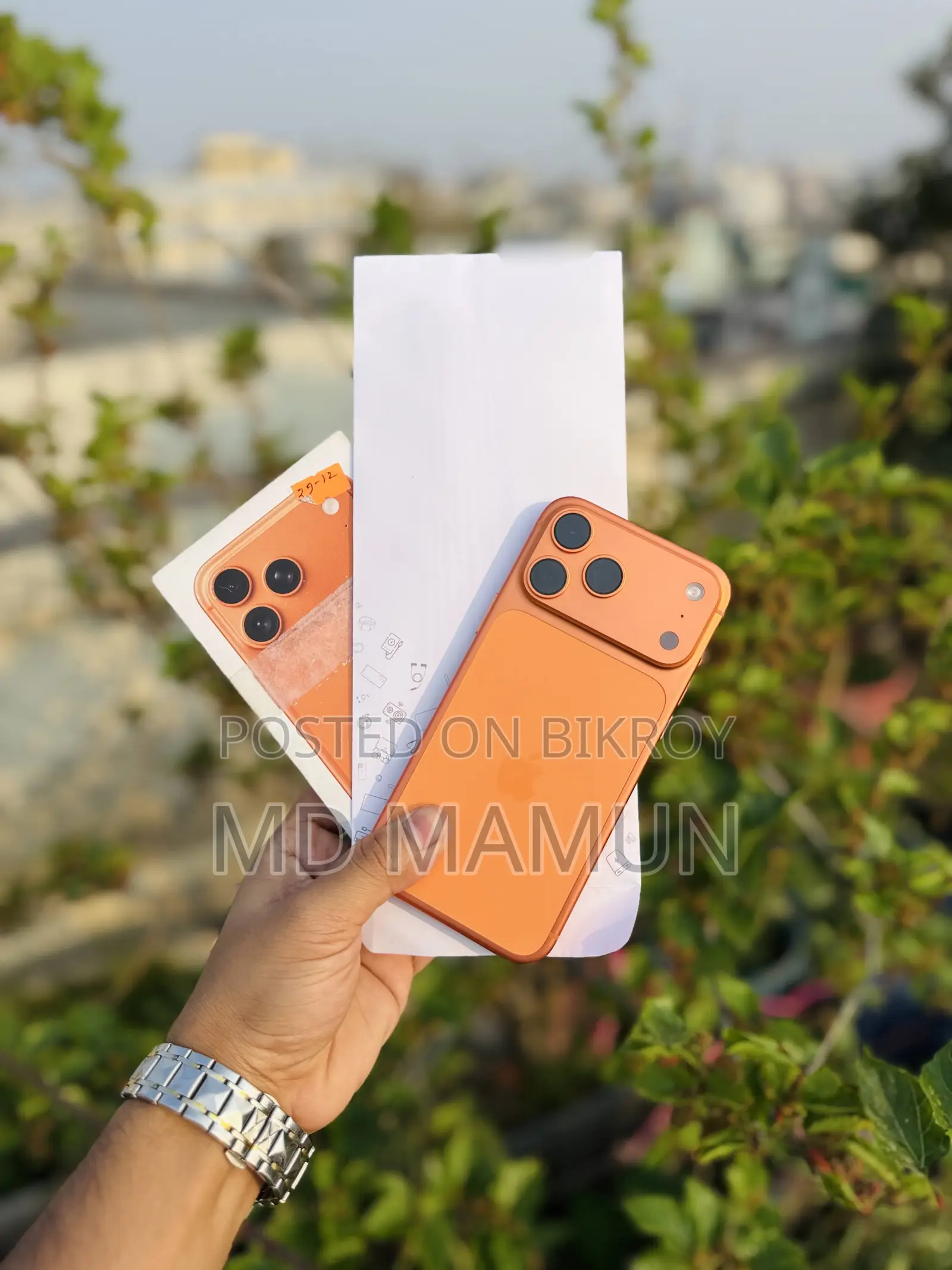 অ্যাপল আইফোন ১৭ প্রো ম্যাক্স ২৫৬ জিবি অরেঞ্জ