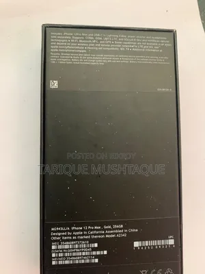 New Apple iPhone 12 Pro 256 GB Gold
