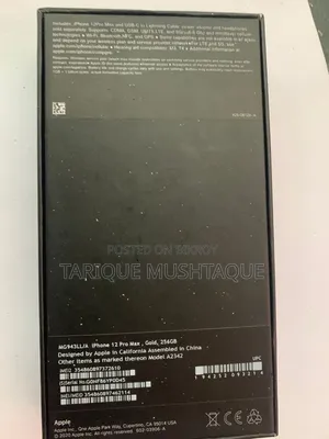 New Apple iPhone 12 Pro 256 GB Gold