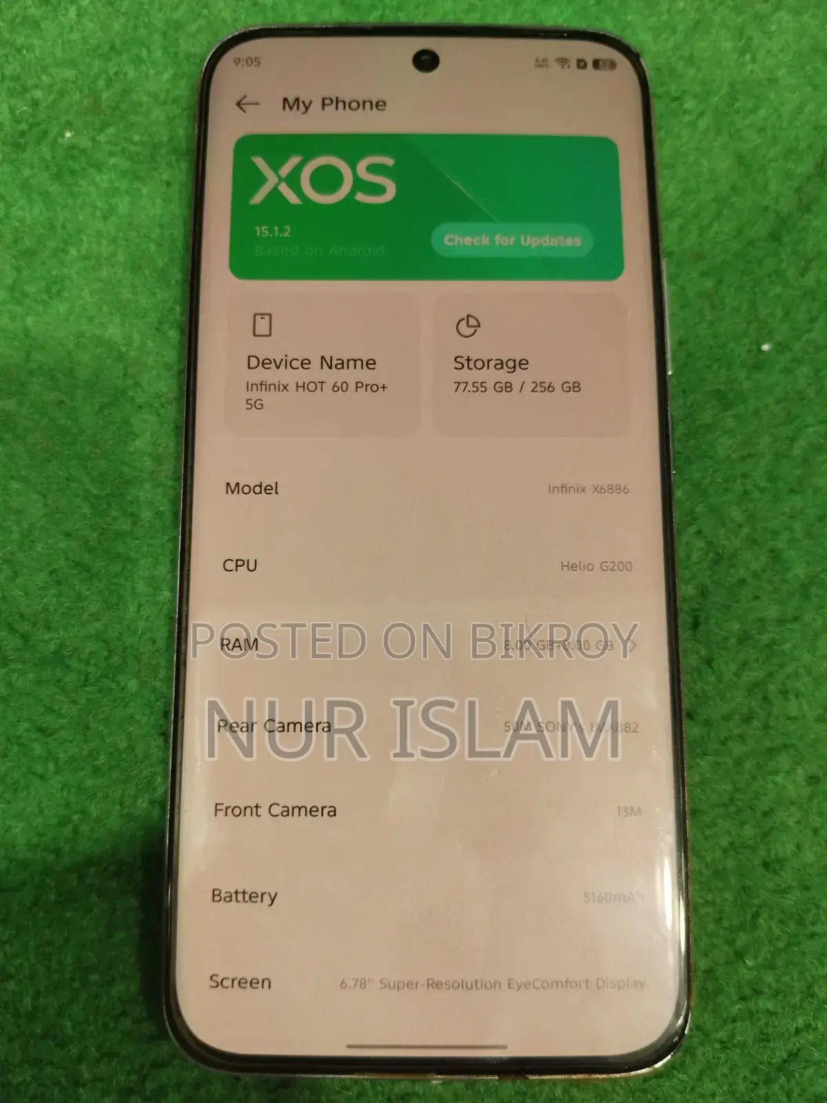 Infinix Hot 60 Pro+ 256 GB White