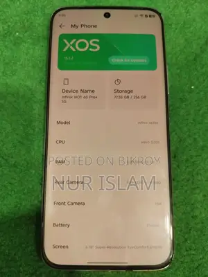 Infinix Hot 60 Pro+ 256 GB White