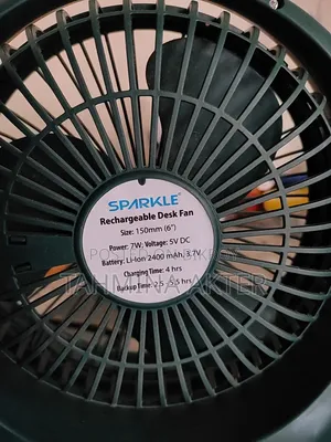 Sparkle Rechargeable Fan RDF