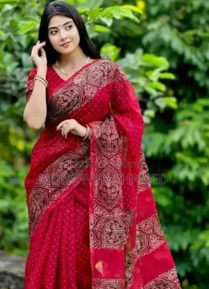 Digital Screen Print Saree