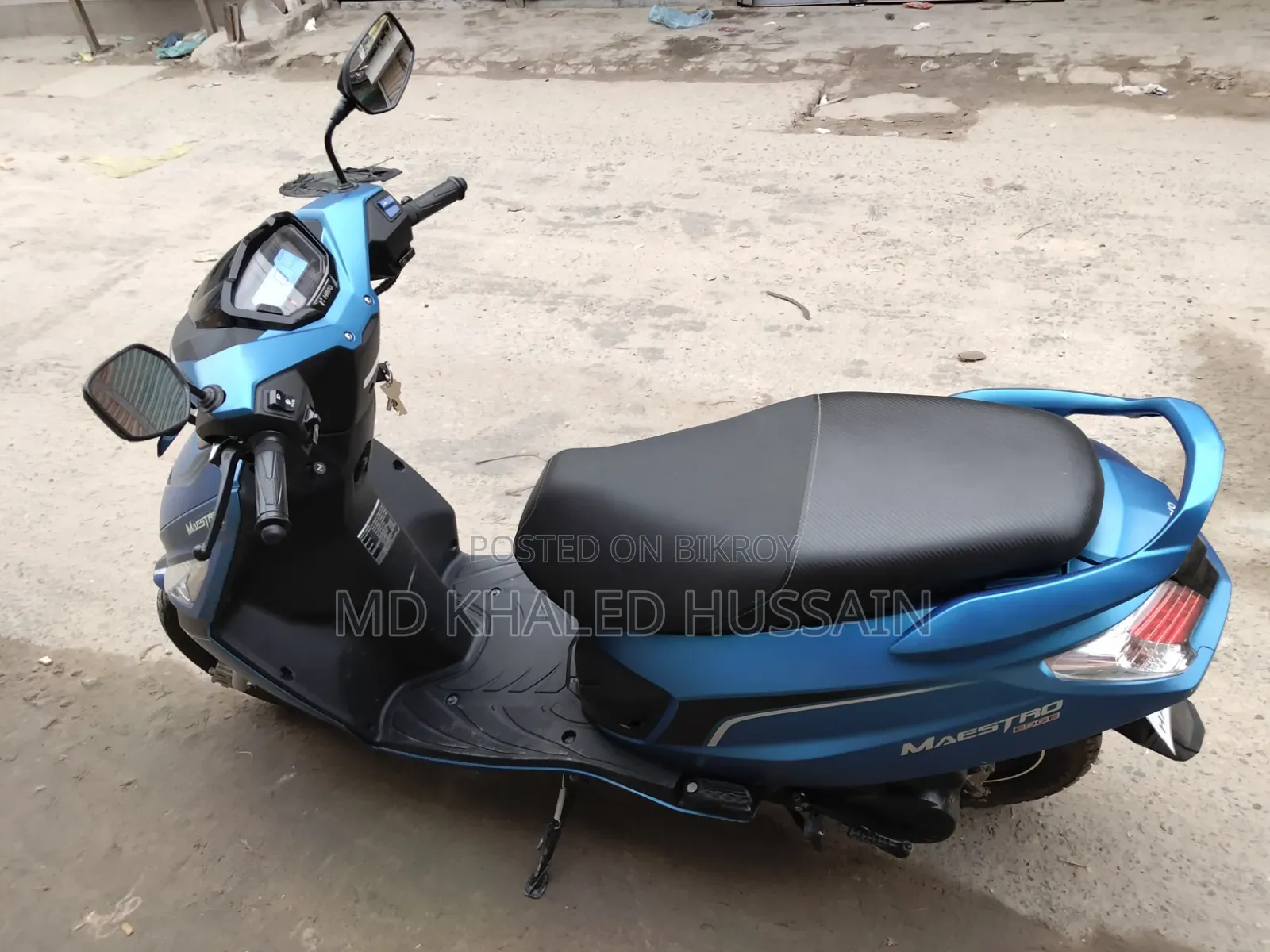 Hero Maestro EDGE 110 XTEC 2025 Blue
