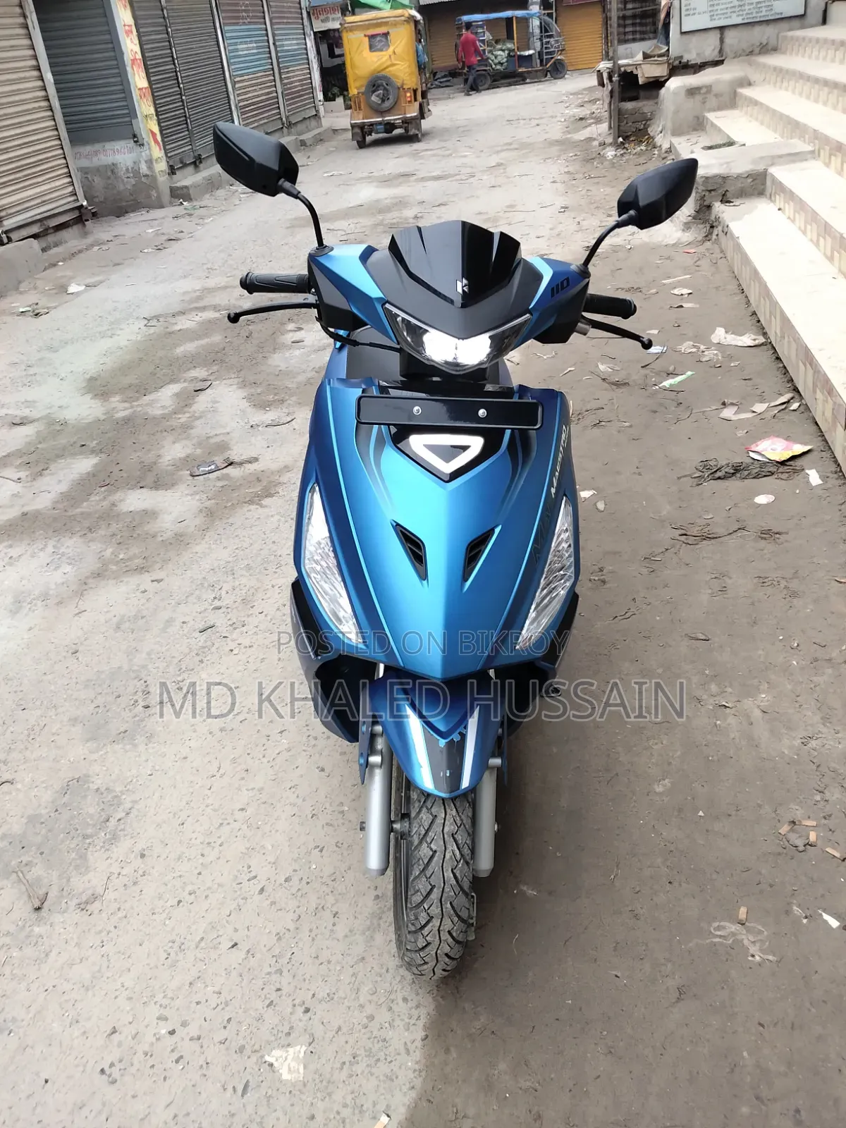 Hero Maestro EDGE 110 XTEC 2025 Blue