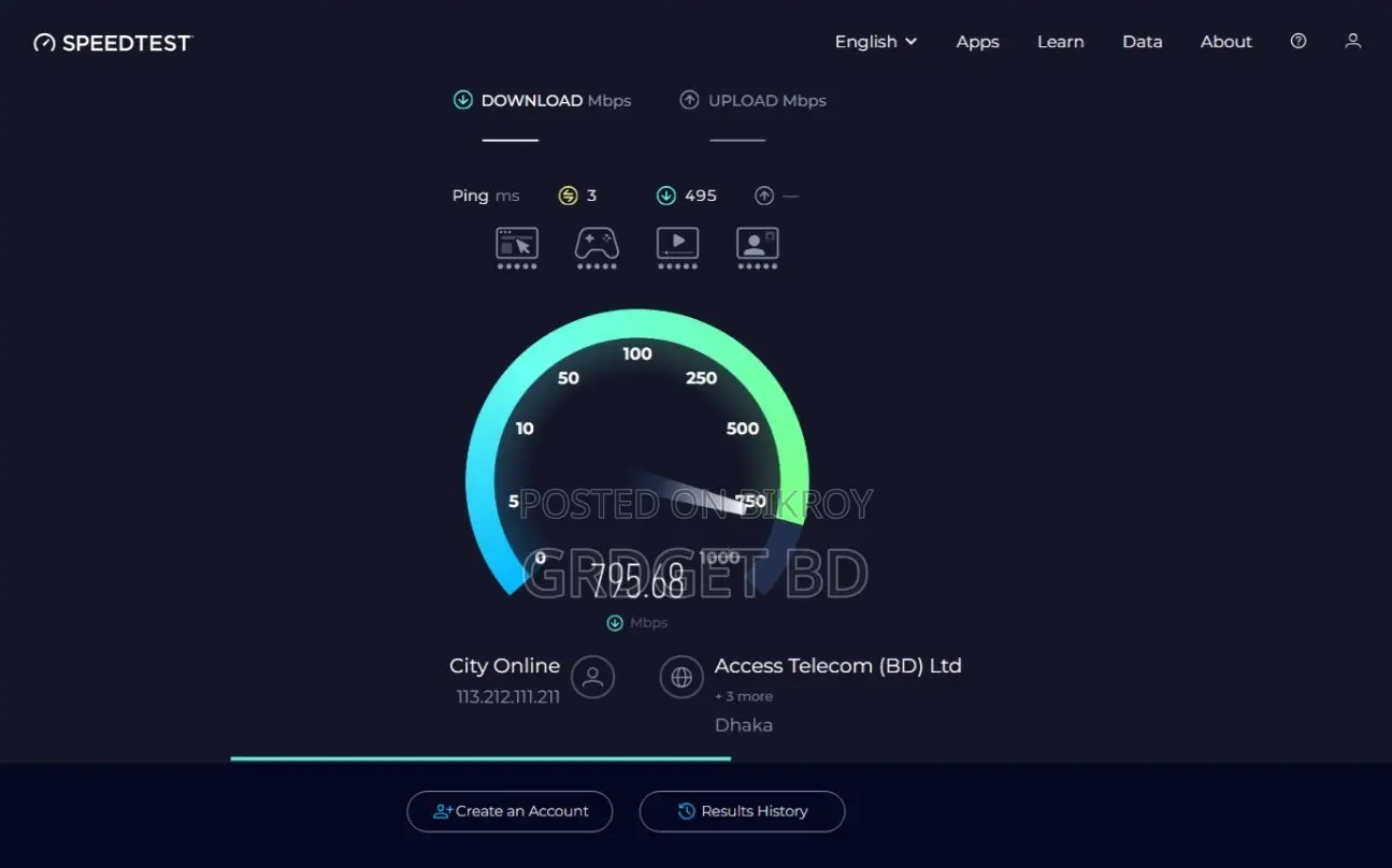 Bdcom Gigabit ONU With Money-Back Guarantee