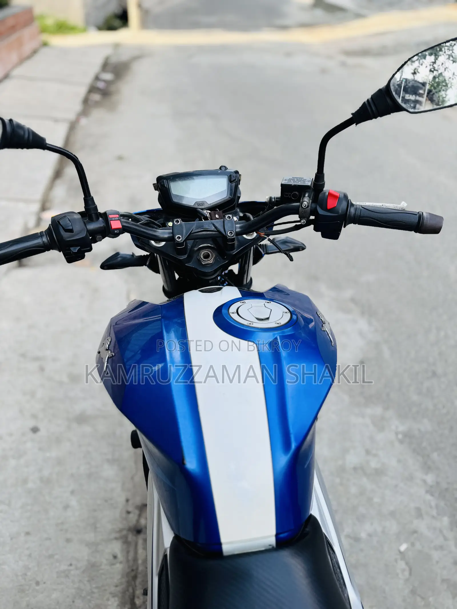 TVS Apache 160 4V 2019 Blue