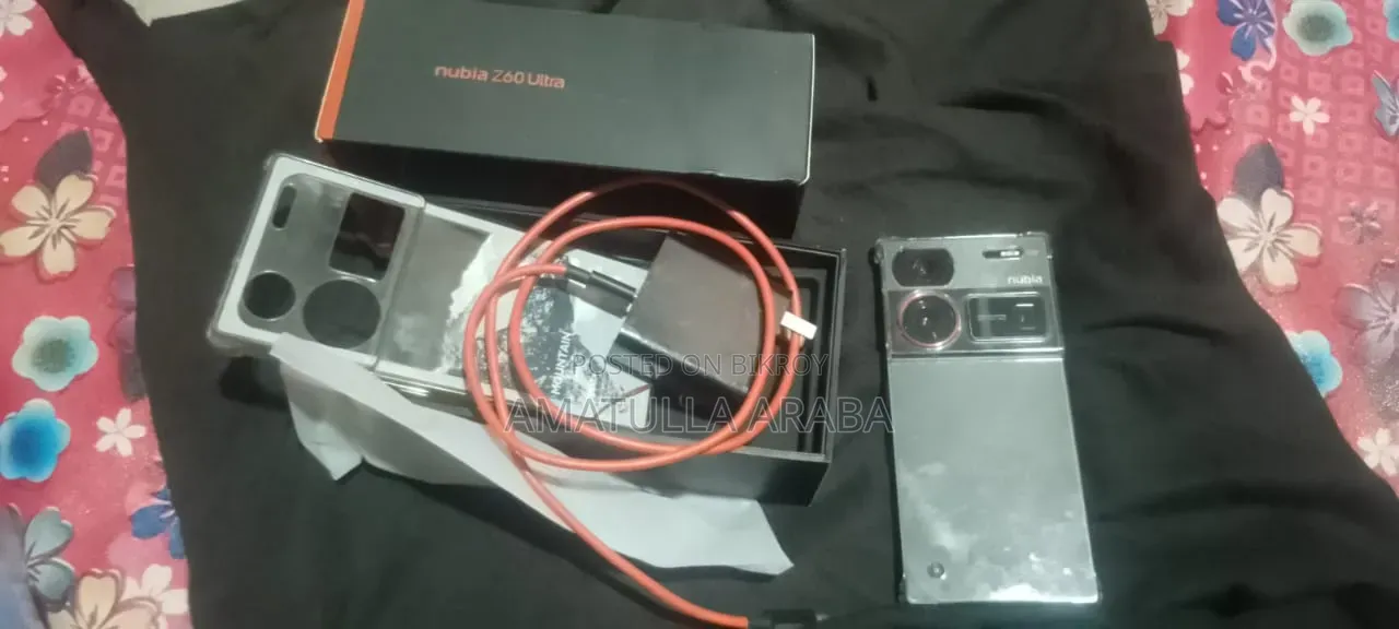 ZTE Nubia Z60 Ultra 256 GB Black