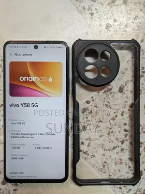 Vivo Y38 256 GB Silver
