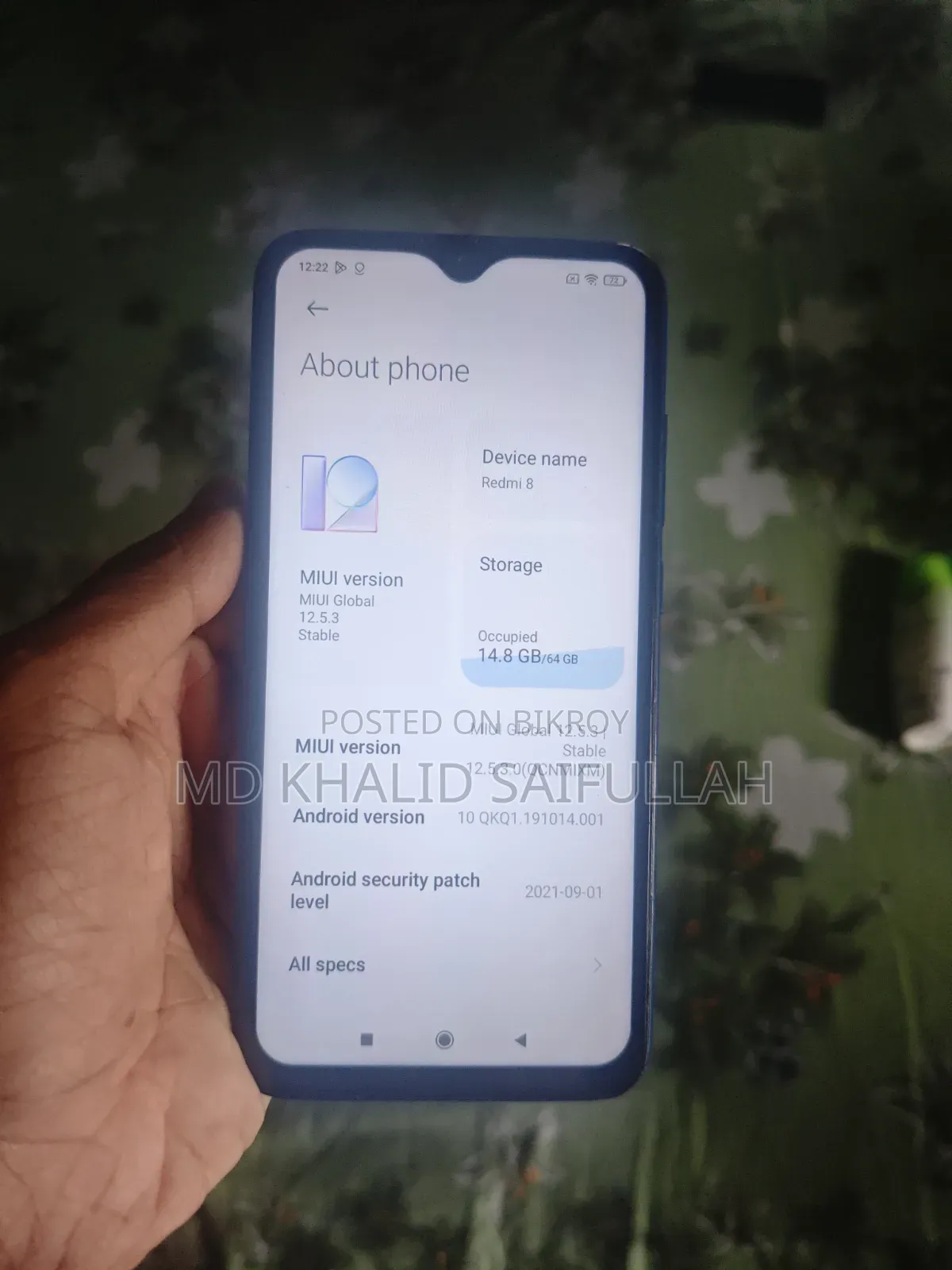 Xiaomi Redmi 8 64 GB Blue