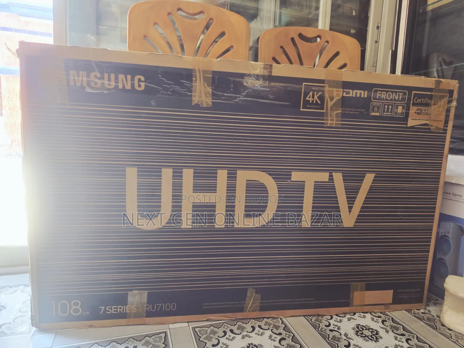 Samsung 43" Voice TV (With Box)