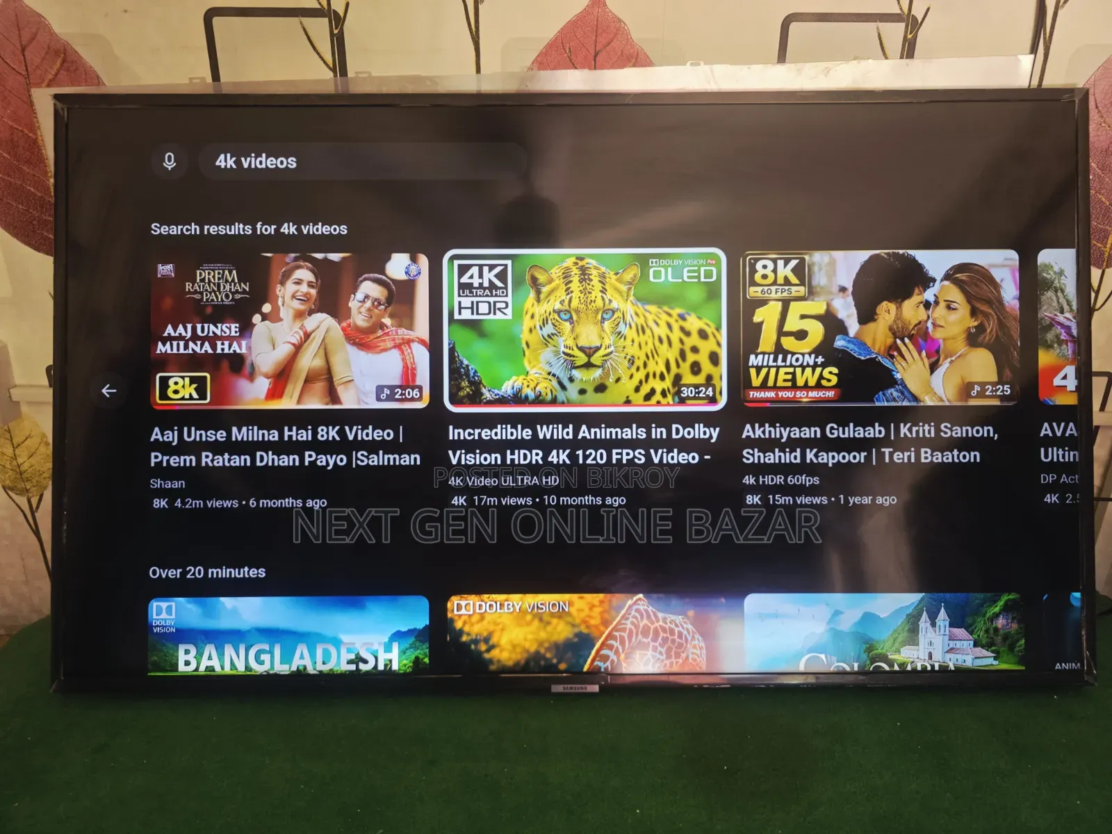 Samsung 43" Voice TV (With Box)