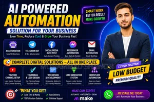 Ai Automation + Social Media Setup | Telegram Bot, Messenger, Gmail